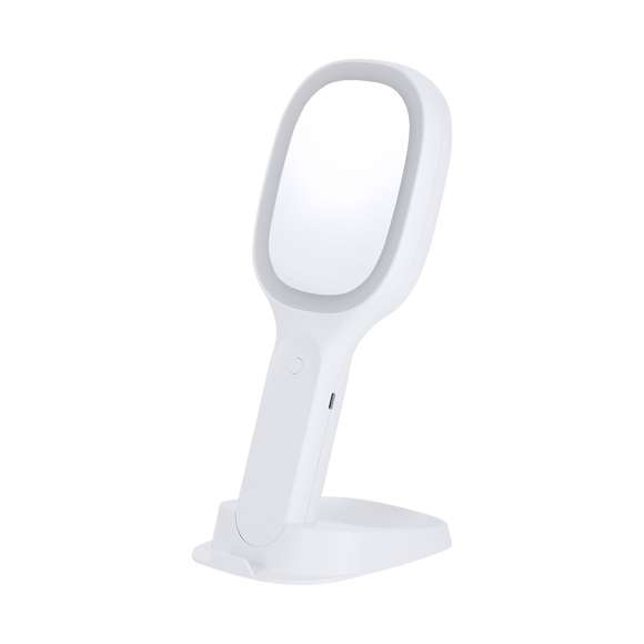 Espejo multifunción extraíble con versátiles funciones:- Espejo de aumento 1x por una cara y 5x por la otra.- Cargador inalámbrico de 15W.- Soporte para smartphone, permitiendo el uso del dispositivo mientras utilizas el espejo.- Luz con 3 intensidades: blanca, intermedia y cálida. Con 44 luces LEDs.- Compartimento para objetos pequeños.Fabricado conforme a los estándares RoHS y en cumplimiento con los siguientes requisitos de seguridad:Sistema de protección contra sobrecalentamiento. Sistema de protección contra sobrecarga. Sistema de bloqueo para evitar cortocircuitos.