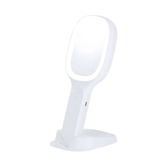 Espejo multifunción extraíble con versátiles funciones:- Espejo de aumento 1x por una cara y 5x por la otra.- Cargador inalámbrico de 15W.- Soporte para smartphone, permitiendo el uso del dispositivo mientras utilizas el espejo.- Luz con 3 intensidades: blanca, intermedia y cálida. Con 44 luces LEDs.- Compartimento para objetos pequeños.Fabricado conforme a los estándares RoHS y en cumplimiento con los siguientes requisitos de seguridad:Sistema de protección contra sobrecalentamiento. Sistema de protección contra sobrecarga. Sistema de bloqueo para evitar cortocircuitos.