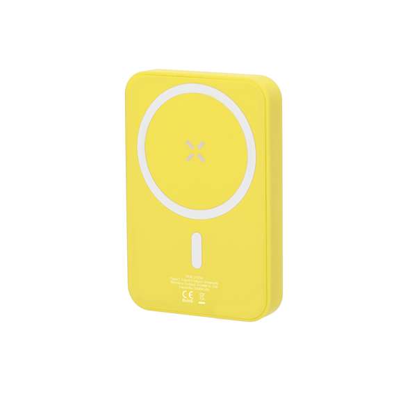 Batería auxiliar externa de 5.000 mAh con carga inalámbrica de 5W con fijación magnética Magsafe, permitiendo usar el dispositivo mientras se está cargando. Fabricada en ABS y acabado gomoso. Compatible con dispositivos equipados con tecnología de carga inalámbrica Qi.Las capacidades mostradas en todas nuestras baterías auxiliares externas son reales, incorporando todas ellas baterías de grado A y no recicladas, con una vida útil de al menos 500 ciclos de carga y según normativa CE. Además, están fabricadas conforme a los estándares RoHS y en cumplimiento con los siguientes requisitos de seguridad:Sistema de protección contra sobrecarga del power bank. Sistema de protección contra descarga completa que proporciona una mayor durabilidad del power bank. Sistema de bloqueo para evitar cortocircuitos. Sistema de transferencia de carga constante, acorde con la capacidad del dispositivo de destino.