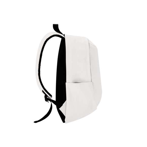 Mochila de suave PU. Con sistema de cierre de cremallera invisible para mayor seguridad y doble tirador metálico. Dos bolsillos laterales y bolsillo frontal de cremallera. Interior de gran capacidad con compartimento acolchado para portátiles de hasta 15 pulgadas. Espalda acolchada. Cintas ajustables y acolchadas.