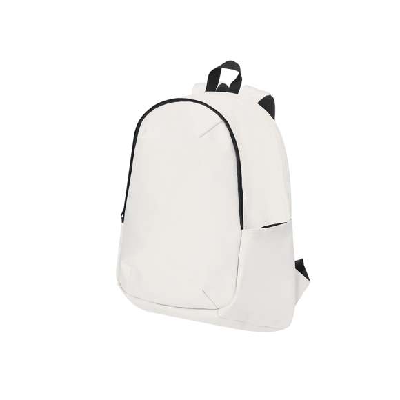 Mochila de suave PU. Con sistema de cierre de cremallera invisible para mayor seguridad y doble tirador metálico. Dos bolsillos laterales y bolsillo frontal de cremallera. Interior de gran capacidad con compartimento acolchado para portátiles de hasta 15 pulgadas. Espalda acolchada. Cintas ajustables y acolchadas.