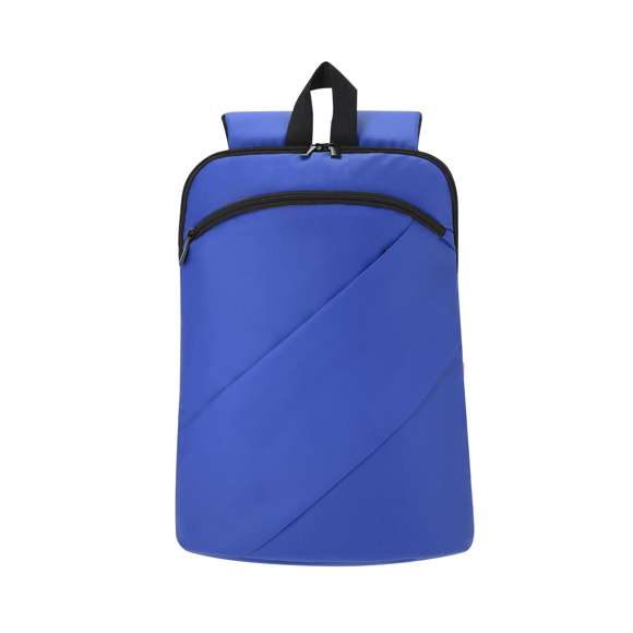 Mochila fabricada en suave PU. Con bolsillo principal de cierre de cremallera con doble tirador. Bolsillo interior para portátil de hasta 15 pulgadas. Incluye dos bolsillos frontales con cierre de cremallera invisble. Espalda y cintas acolchadas, con tela transpirable y ajustables. Incluye cinta de transporte para ajuste en trolley o maleta, ideal para viajes.