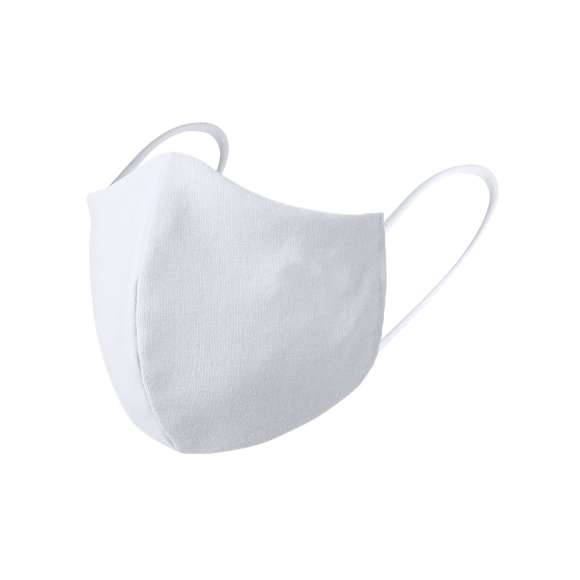 Mascarilla higiénica reutilizable. Fabricada en algodón y poliéster.  Capa exterior en algodón/poliéster. Forro interior 100% algodón.  Costura frontal ergonómica para un cómodo ajuste y confortables cintas elásticas para las orejas en tejido hipoalergénico, con certificación OEKO-TEX Clase I. Disponible en variada gama de colores.  Libre de Grafeno.  Para uso personal en adultos.  Analizada y fabricada de acuerdo al estándar europeo UNE-CWA 17553:2020. Eficacia de filtración bacteriana: ≥ 90%. Altamente resistente. Se aconseja lavar a 60ºC.