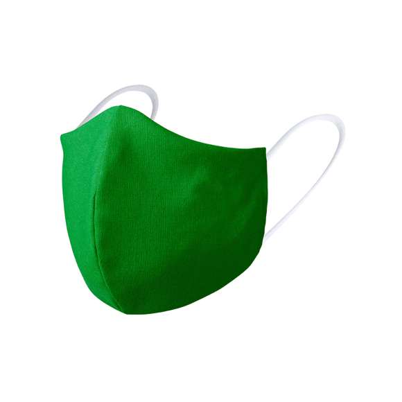 Mascarilla higiénica reutilizable. Fabricada en algodón y poliéster.  Capa exterior en algodón/poliéster. Forro interior 100% algodón.  Costura frontal ergonómica para un cómodo ajuste y confortables cintas elásticas para las orejas en tejido hipoalergénico, con certificación OEKO-TEX Clase I. Disponible en variada gama de colores.  Libre de Grafeno.  Para uso personal en adultos.  Analizada y fabricada de acuerdo al estándar europeo UNE-CWA 17553:2020. Eficacia de filtración bacteriana: ≥ 90%. Altamente resistente. Se aconseja lavar a 60ºC.