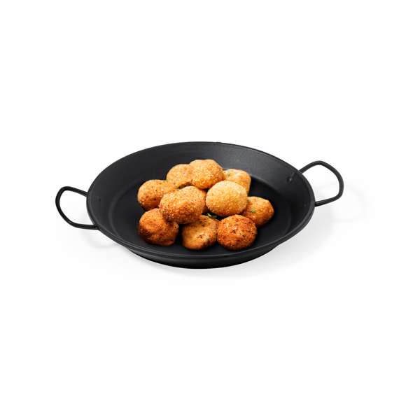 Original plato fabricado en resistente PP con distinguida forma. Su versatilidad es perfecta para la presentación de los mejores platos gastronómicos.
