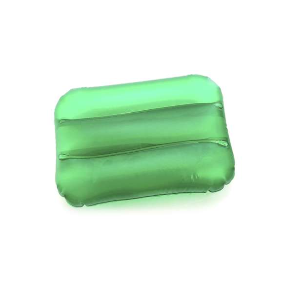 Almohadilla inflable en resistente PVC y variada gama de vivos colores.