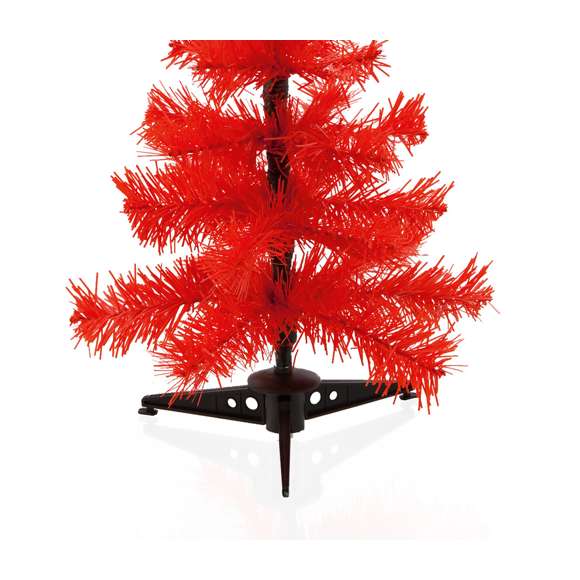 Árbol de navidad con ramas ajustables en divertidos colores.