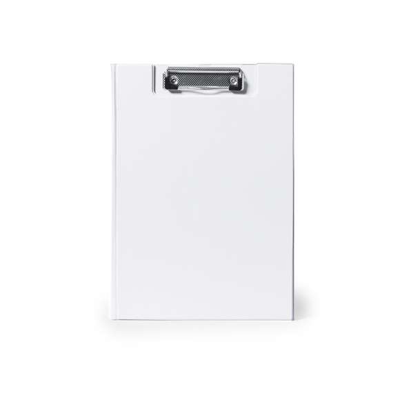 Clásica carpeta de pinza en variados colores y acabado en suave PVC. Con bolsillo transparente de solapa interior en resistente PVC.