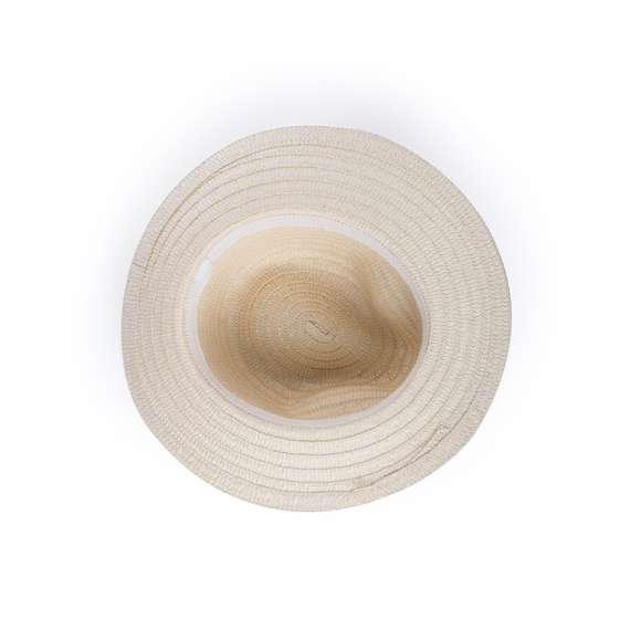  	Sombrero en fibra sintética de alta calidad. Con cinta interior y orificios de ventilación.
