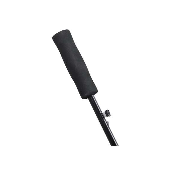 Paraguas de 8 paneles tamaño XL -130cm diámetro- con sistema antiviento. Apertura automática, en resistente poliéster y con varillas de fibra en color negro. Con mango acolchado de EVA y cierre de velcro. Disponible en extensa gama de colores.
