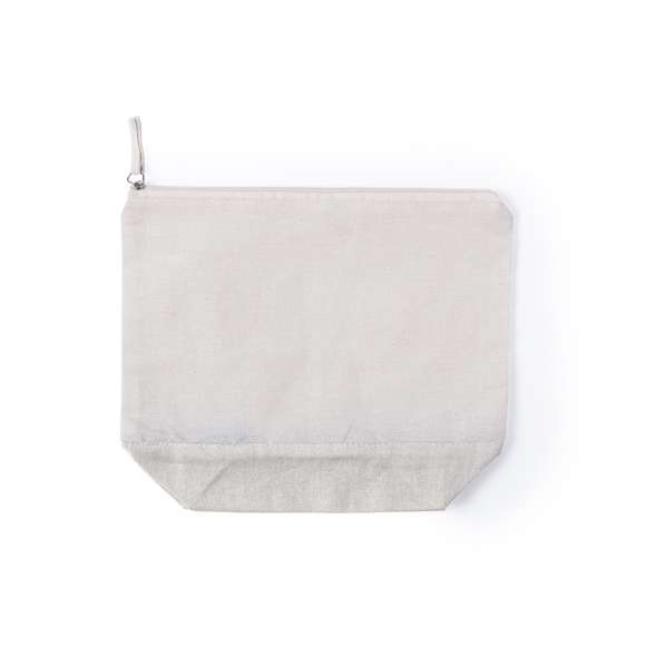 Neceser multiusos en material 100% algodón de 140g/m2. Diseño bicolor, con cuerpo en algodón de color crudo y base en variada gama de colores. Cremallera a juego y tirador cromado.