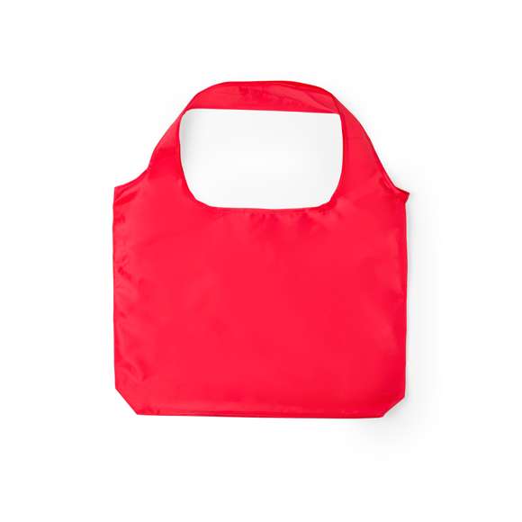 Bolsa plegable en llamativos colores. De suave poliéster 190T, con cómodas asas y fácil plegado cuadrado.