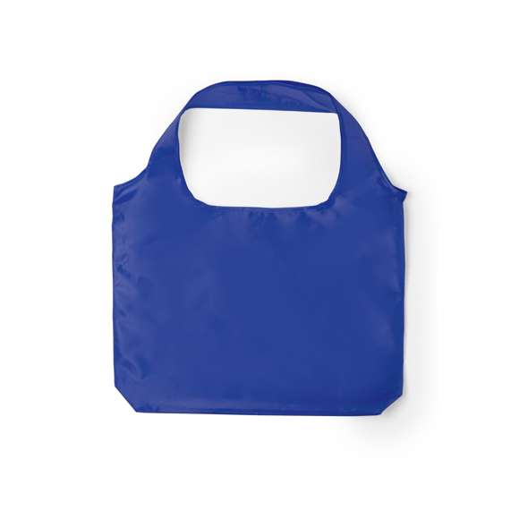 Bolsa plegable en llamativos colores. De suave poliéster 190T, con cómodas asas y fácil plegado cuadrado.