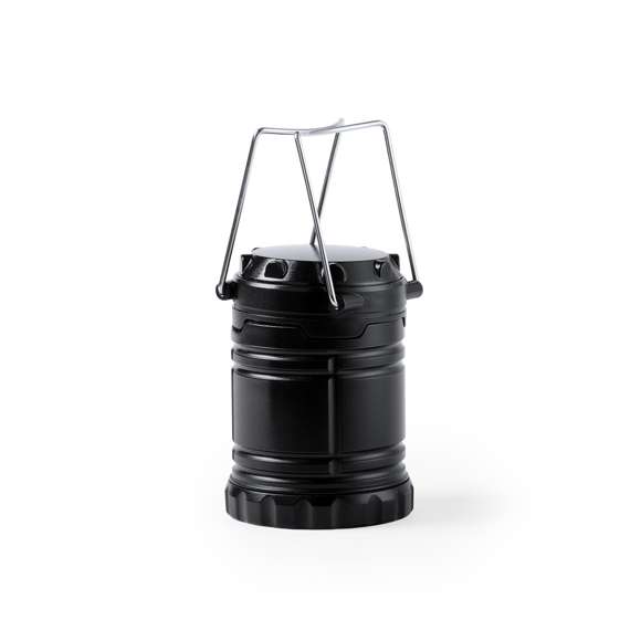 Potente lámpara plegable para los más aventureros. En resistente material de acabado brillante, incluye 30 luces LED en 3 tiras COB. Tono de iluminación blanco, con prácticas asas metálicas para el transporte. Alimentación a pilas (3xAAA no incluidas) y presentada en atractiva caja de diseño.