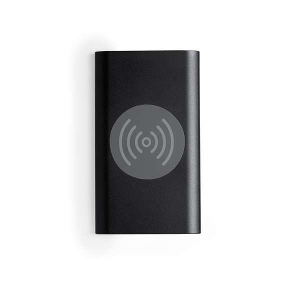 Batería auxiliar externa inalámbrica de 4.000 mAh. En resistente aluminio, con salida USB y cable de carga micro USB. Indicador de estado de carga y compatible con dispositivos equipados con tecnología de carga inalámbrica. Disponible en variada gama de colores. Las capacidades mostradas en todas nuestras baterías auxiliares externas son reales, incorporando todas ellas baterías de grado A y no recicladas, con una vida útil de al menos 500 ciclos de carga y según normativa CE. Además, están fabricadas conforme a los estándares RoHS y en cumplimiento con los siguientes requisitos de seguridad: Sistema de protección contra sobrecarga del power bank. Sistema de protección contra descarga completa que proporciona una mayor durabilidad del power bank. Sistema de bloqueo para evitar cortocircuitos. Sistema de transferencia de carga constante, acorde con la capacidad del dispositivo de destino.