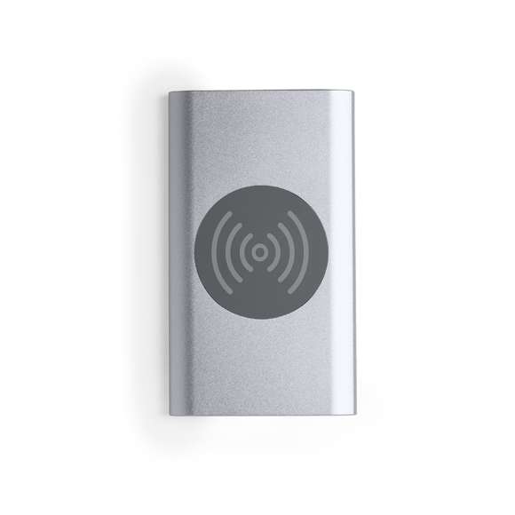 Batería auxiliar externa inalámbrica de 4.000 mAh. En resistente aluminio, con salida USB y cable de carga micro USB. Indicador de estado de carga y compatible con dispositivos equipados con tecnología de carga inalámbrica. Disponible en variada gama de colores. Las capacidades mostradas en todas nuestras baterías auxiliares externas son reales, incorporando todas ellas baterías de grado A y no recicladas, con una vida útil de al menos 500 ciclos de carga y según normativa CE. Además, están fabricadas conforme a los estándares RoHS y en cumplimiento con los siguientes requisitos de seguridad: Sistema de protección contra sobrecarga del power bank. Sistema de protección contra descarga completa que proporciona una mayor durabilidad del power bank. Sistema de bloqueo para evitar cortocircuitos. Sistema de transferencia de carga constante, acorde con la capacidad del dispositivo de destino.