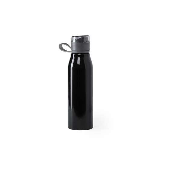 Bidón en alta calidad y de gran capacidad -700 ml-. En aluminio de acabado brillante, con tapón a juego, dosificador libre de BPA y asa de transporte. Disponible en variada gama de colores y presentado en atractiva caja de diseño. Disponible manual de instrucciones en español e inglés.