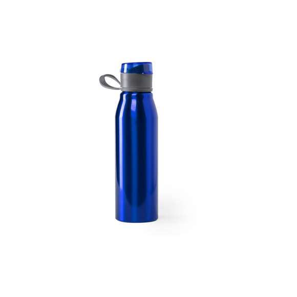 Bidón en alta calidad y de gran capacidad -700 ml-. En aluminio de acabado brillante, con tapón a juego, dosificador libre de BPA y asa de transporte. Disponible en variada gama de colores y presentado en atractiva caja de diseño. Disponible manual de instrucciones en español e inglés.