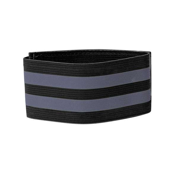  	Brazalete reflectante en combinación de materiales poliéster y elastano, De firme ajuste, con dos bandas reflectantes y disponible en variada gama de colores.