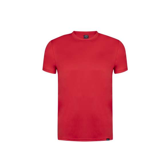Camiseta técnica para adulto en material transpirable poliéster/elastano de 135g/m2. Disponible en variada gama de colores y en tallas S, M, L, XL, XXL. Color blanco especialmente fabricado para marcaje en sublimación.