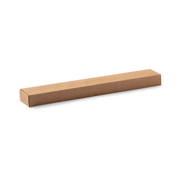 Abanico de línea nature, con varillas de madera y tela en RPET, elaborado a partir de plástico reciclado, para así fomentar la reutilización de residuos plásticos y ayudar a la sostenibilidad del planeta. Presentado en caja individual de diseño eco.