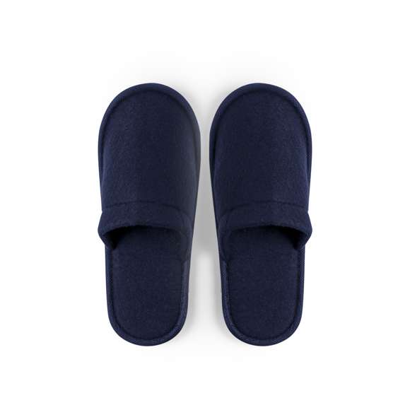 Par de zapatillas unisex fabricadas en combinación de algodón y poliéster. Confortable interior acolchado y pespuntes de refuerzo. Talla única 36-43.