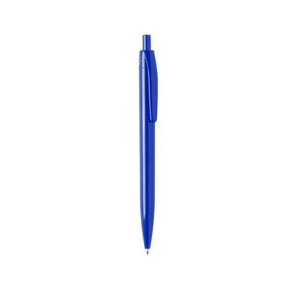  	Bolígrafo antibacteriano de mecanismo pulsador. Diseño monocromático, en variada gama de colores con acabado brillante, especialmente diseñado para marcaje en tampografía. Tinta azul. 	 	Los productos con tratamientos antibacterianos son capaces de reducir drásticamente las cargas bacterianas presentes en las superficies de los materiales, gracias a la incorporación de agentes microbianos permanentes estáticos, con alta efectividad para inhibir y prevenir la contaminación bacteriana. 	 	Artículo de acuerdo al estándar ISO 22196, que determina la actividad antibacteriana en materiales plásticos y superficies no porosas, lo que permite conocer la efectividad de inhibición microbiana que tienen los aditivos sobre los objetos tratados mediante una evaluación cuantitativa.