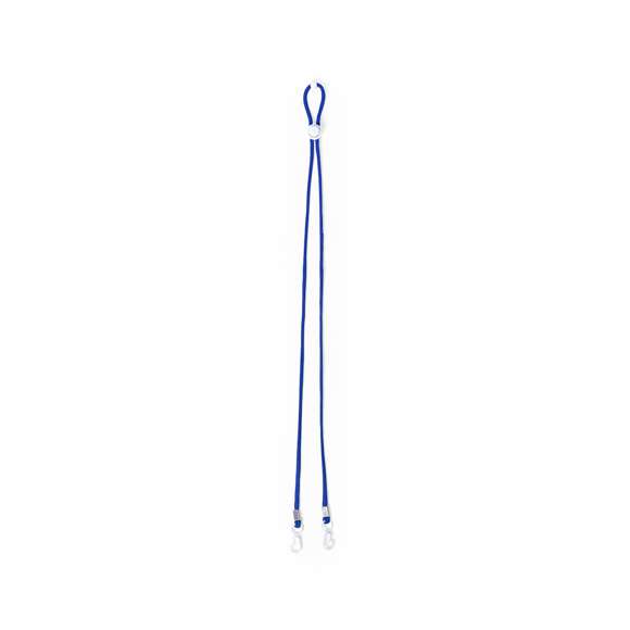 Original lanyard con cordón tubular en poliéster extra resistente. Con accesorio ajustador y doble gancho. Disponible en variada gama de colores, accesorios siempre en blanco.