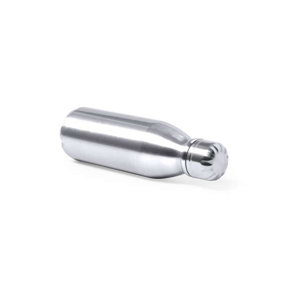 Bidón de aluminio de 550ml de capacidad. Fabricado en resistente aluminio libre de BPA. Disponible en variada gama de colores. Presentado individualmente en una atractiva caja de diseño.