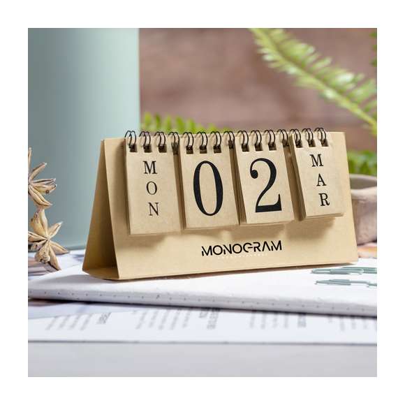 Imagen de Calendario Perpetuo Gadner listo para personalizar con logo de empresa