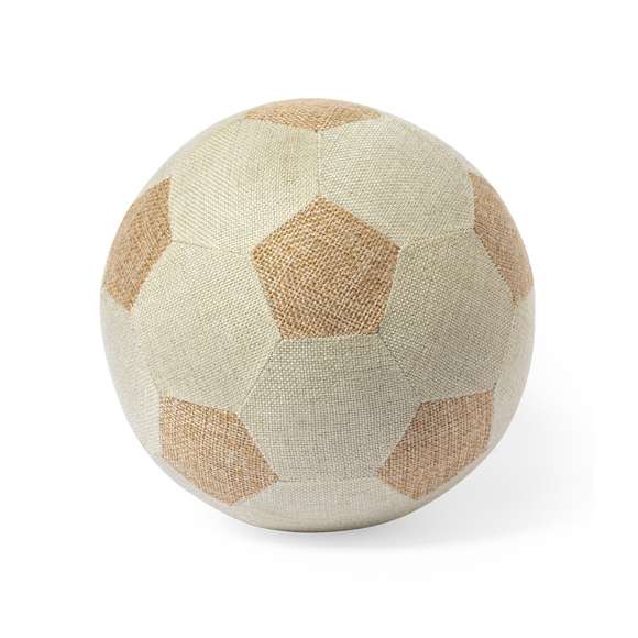 Balón de fútbol de diseño retro nature en tamaño FIFA 5. De diseño bicolor con paneles hexagonales en color natural y paneles pentagonales en tono marrón. Presenado en bolsa individual.