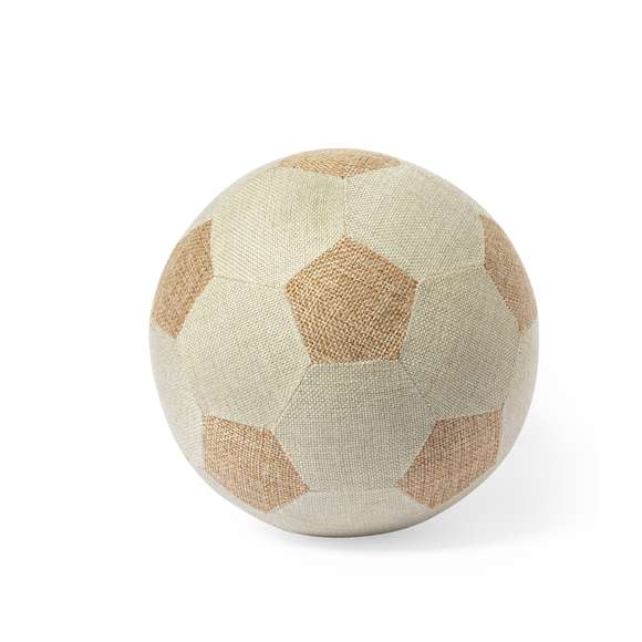 Balón de fútbol de diseño retro nature en tamaño FIFA 5. De diseño bicolor con paneles hexagonales en color natural y paneles pentagonales en tono marrón. Presenado en bolsa individual.