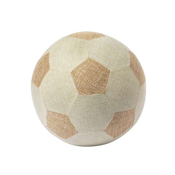 Balón de fútbol de diseño retro nature en tamaño FIFA 5. De diseño bicolor con paneles hexagonales en color natural y paneles pentagonales en tono marrón. Presenado en bolsa individual.