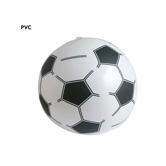 Balón inflable de PVC con diseño retro inspirado en los antiguos balones de fútbol