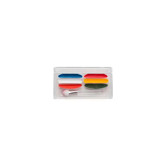 Set de pinturas con aplicador y en variados colores. Presentad en estuche individual transparente.