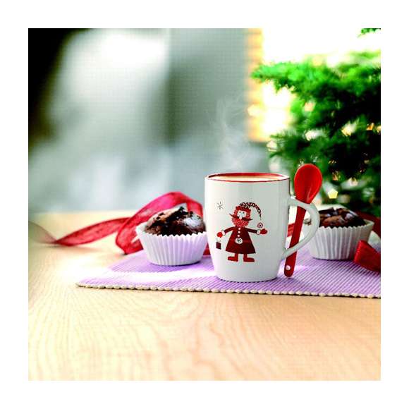 Taza con cuchara 250ml
