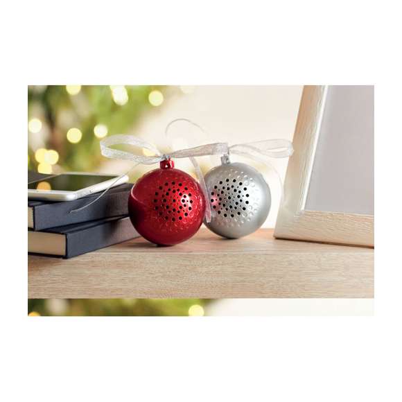 Altavoz bola de Navidad
