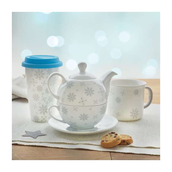 Juego de té de Navidad
