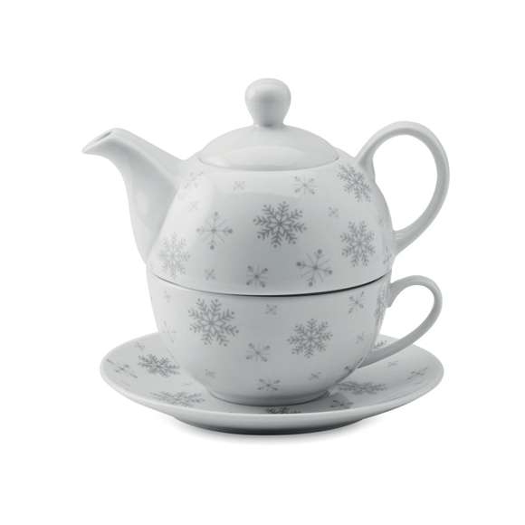 Juego de té de Navidad