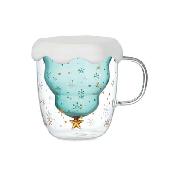 Taza borosilicato doble pared