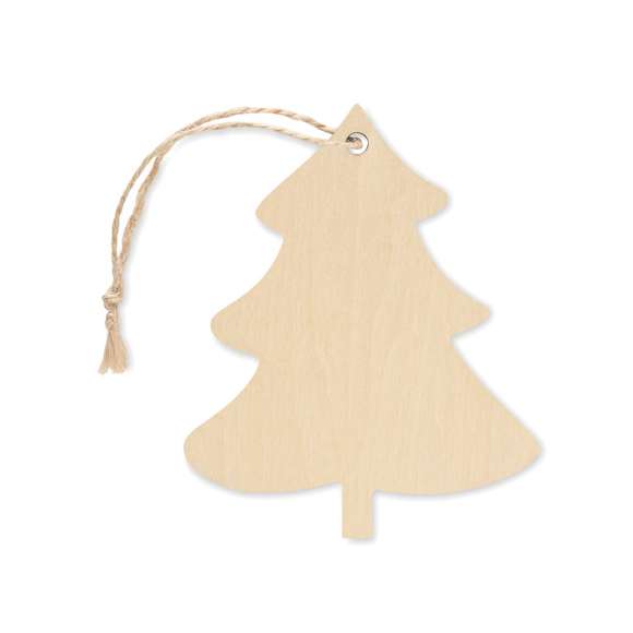 Adorno navidad en forma árbol