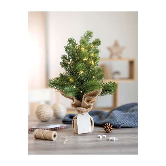 Mini árbol Navidad plástico