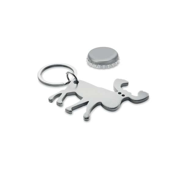 Llavero de aluminio reciclado