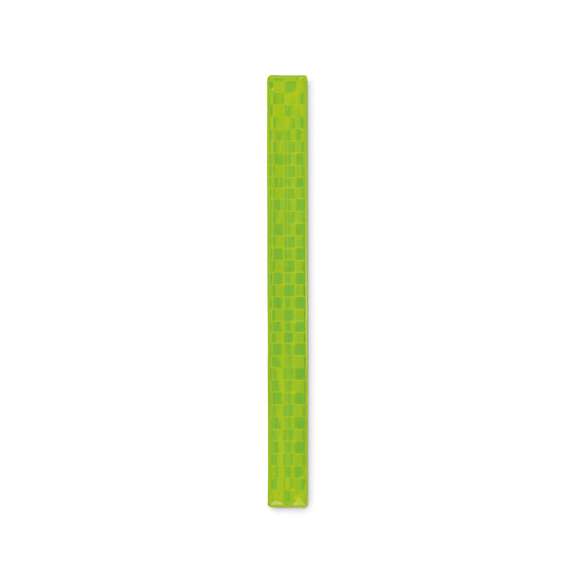 <p><span style="color: rgb(119,119,119);background-color: rgb(255,255,255);font-size: 13px;font-family: Open Sans", Arial, sans-serif;">Pulsera plegable de color neón reflectante en PVC. Parte trasera de terciopelo negro. Equipo de protección individual: Certificado EN17353.</span>&nbsp;</p>