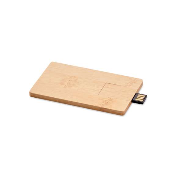 Memoria USB 16GB carcasa bambú