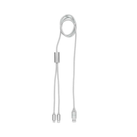 Cable de carga largo 2 en 1