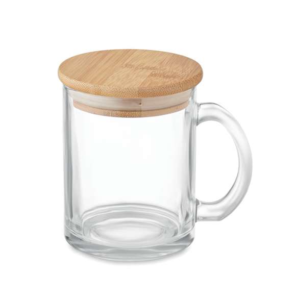 Taza de vidrio reciclado 300 ml