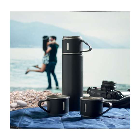 Set botella y taza doble pared
