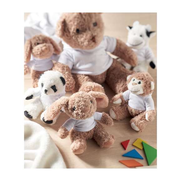 Peluche conejo con capucha