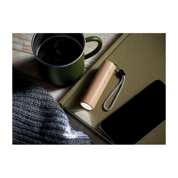 Linterna recargable madera 5W